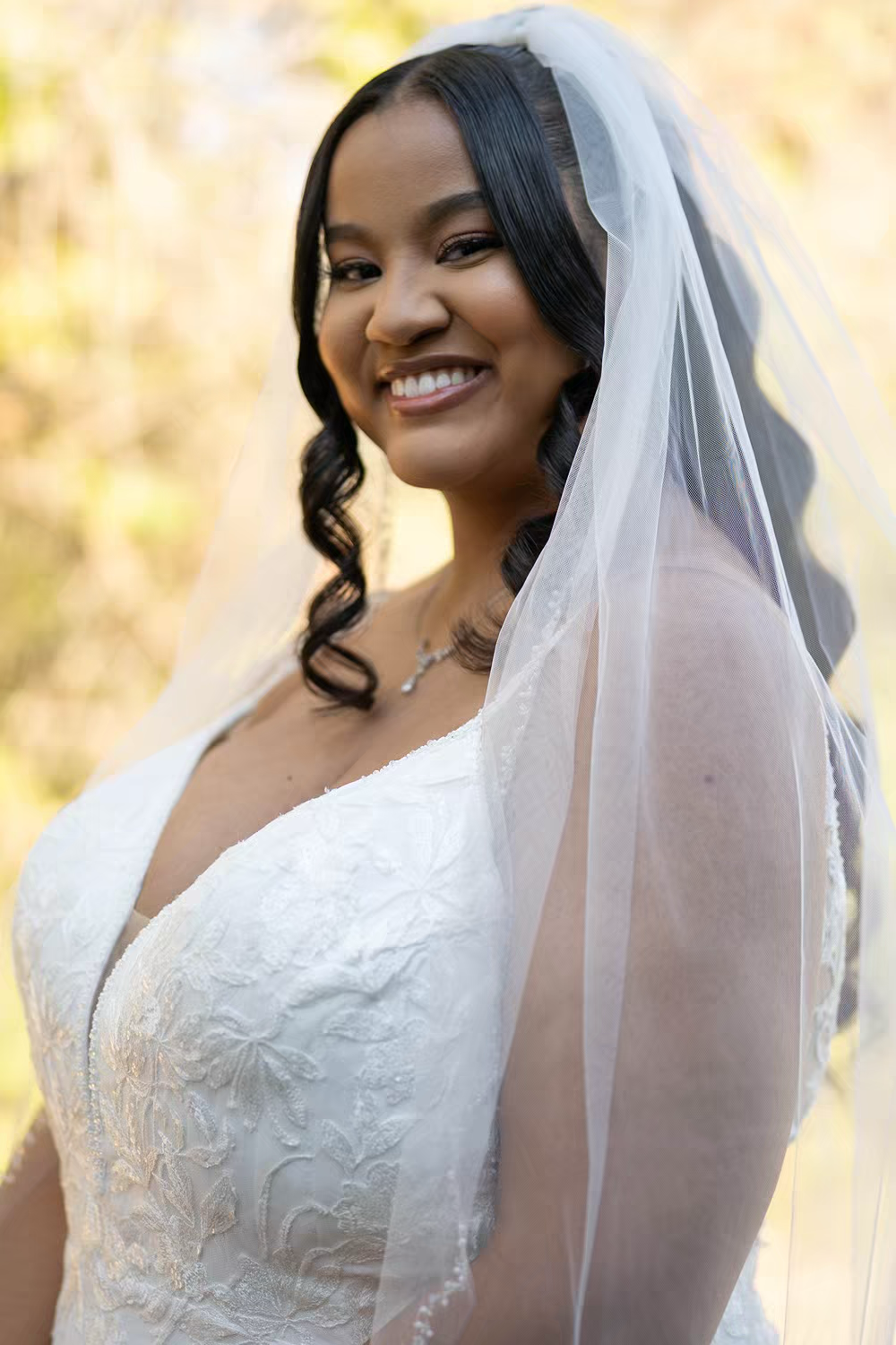 Wedding bride portrait