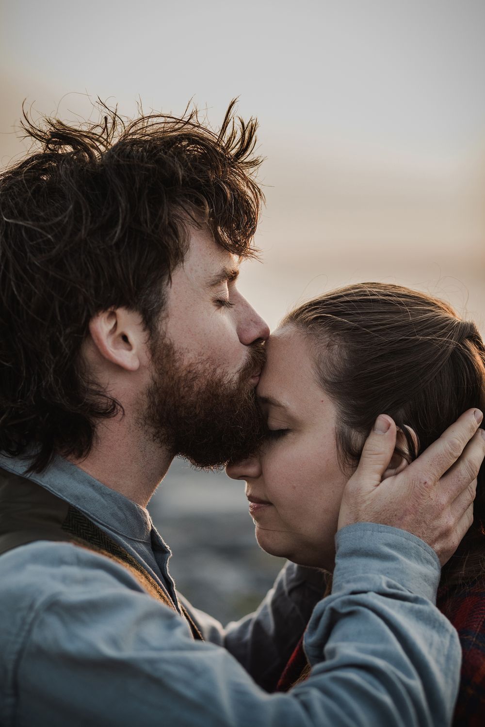 Ireland adventure elopement from Hags Head ceremony to Burren by the sea sunset portraits