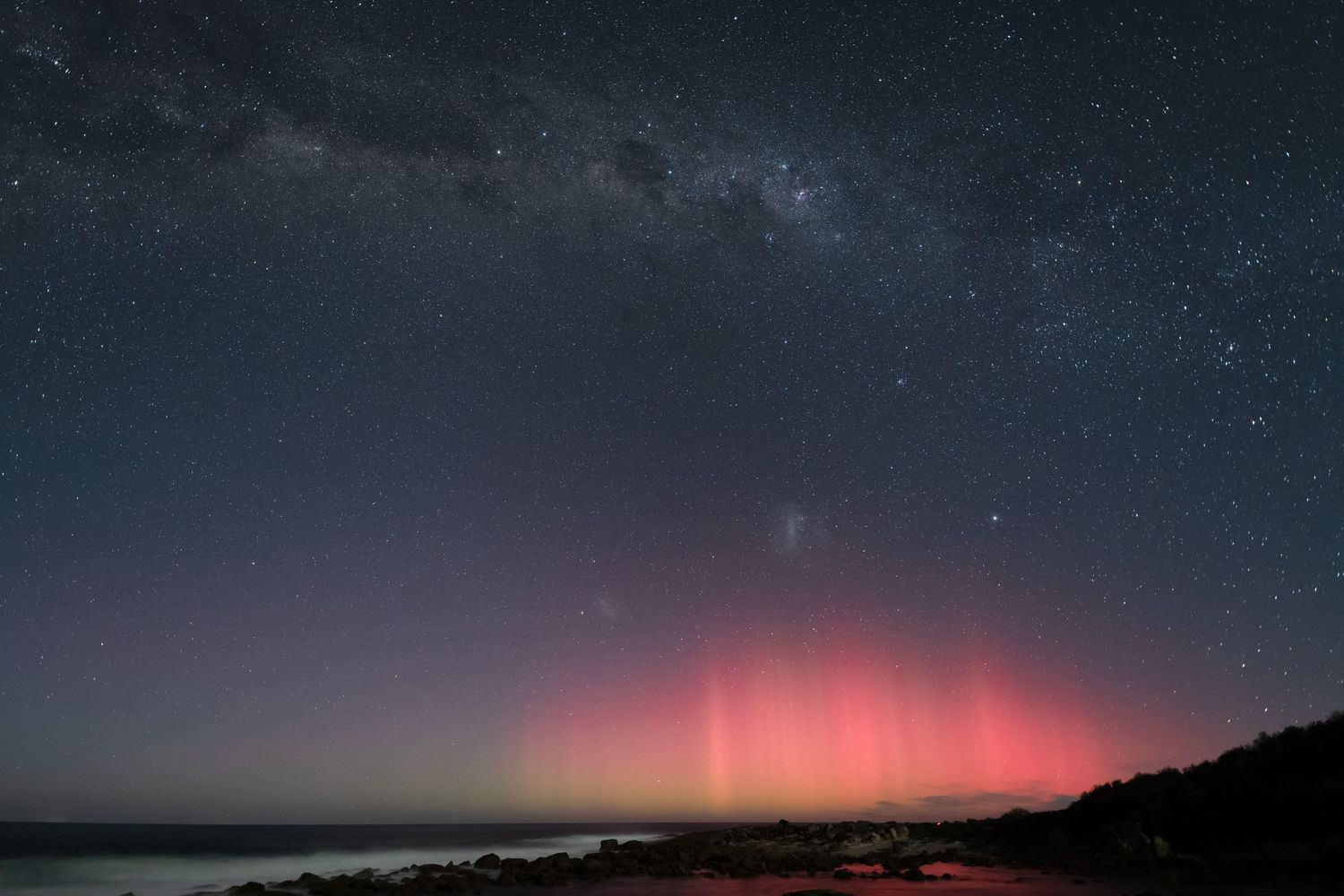 Aurora Australis, Jervis Bay, June 2025