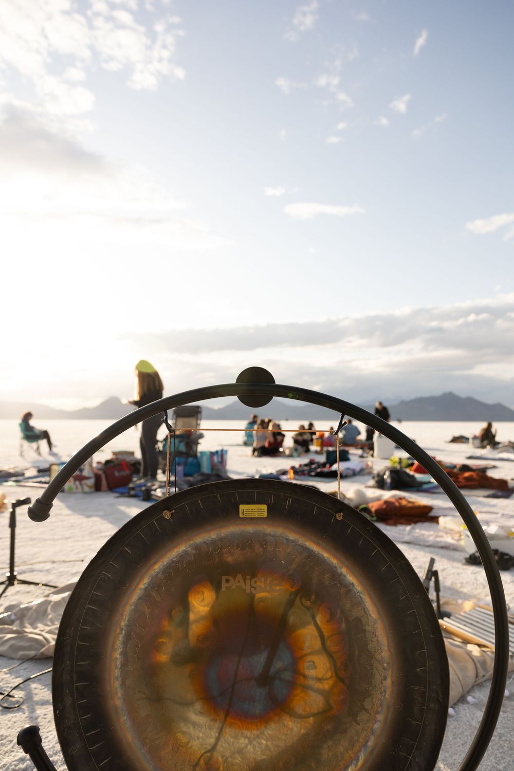 Sound bath photography.