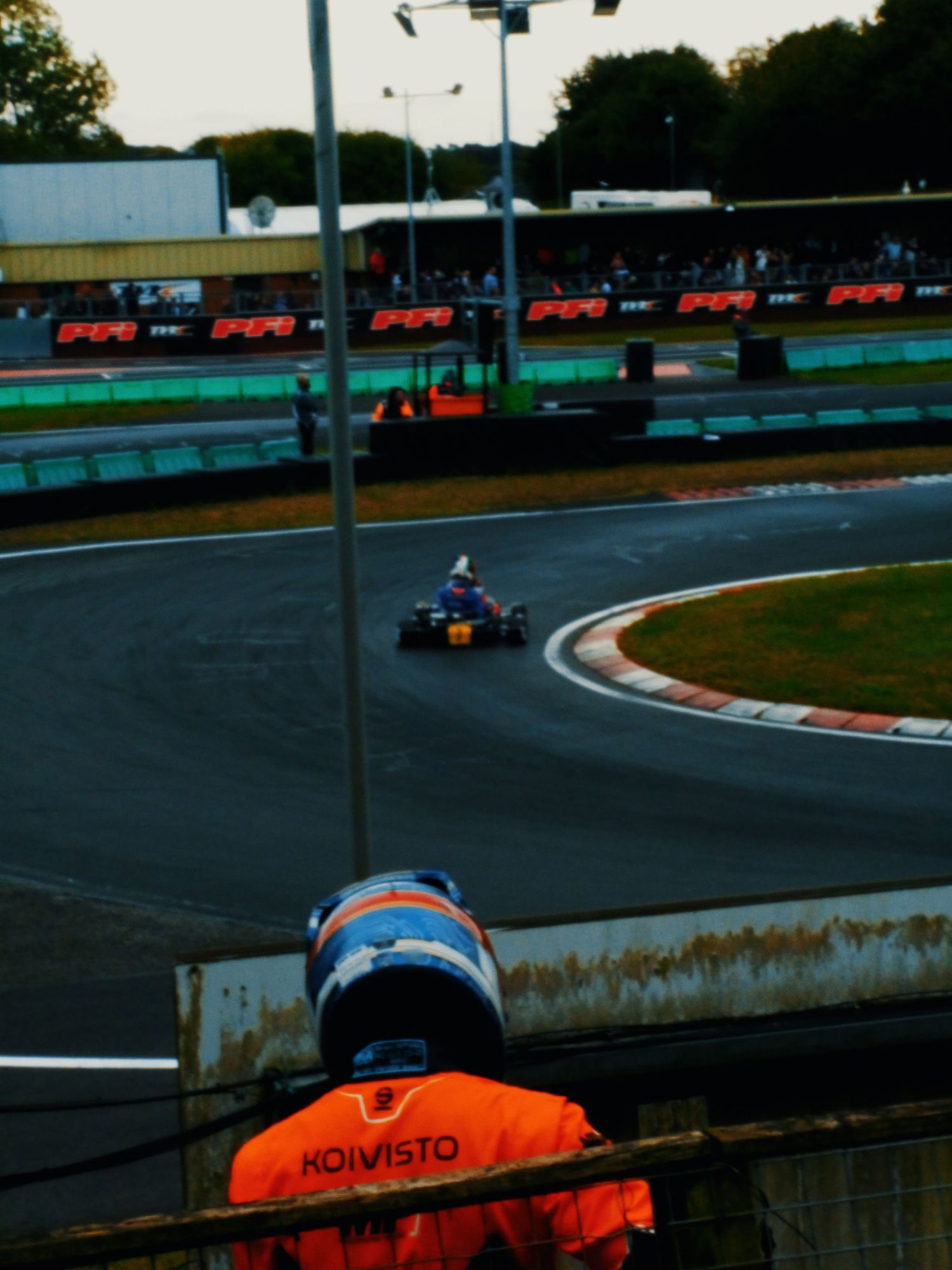 Kart racer koivisto at the FIA world championship 2024