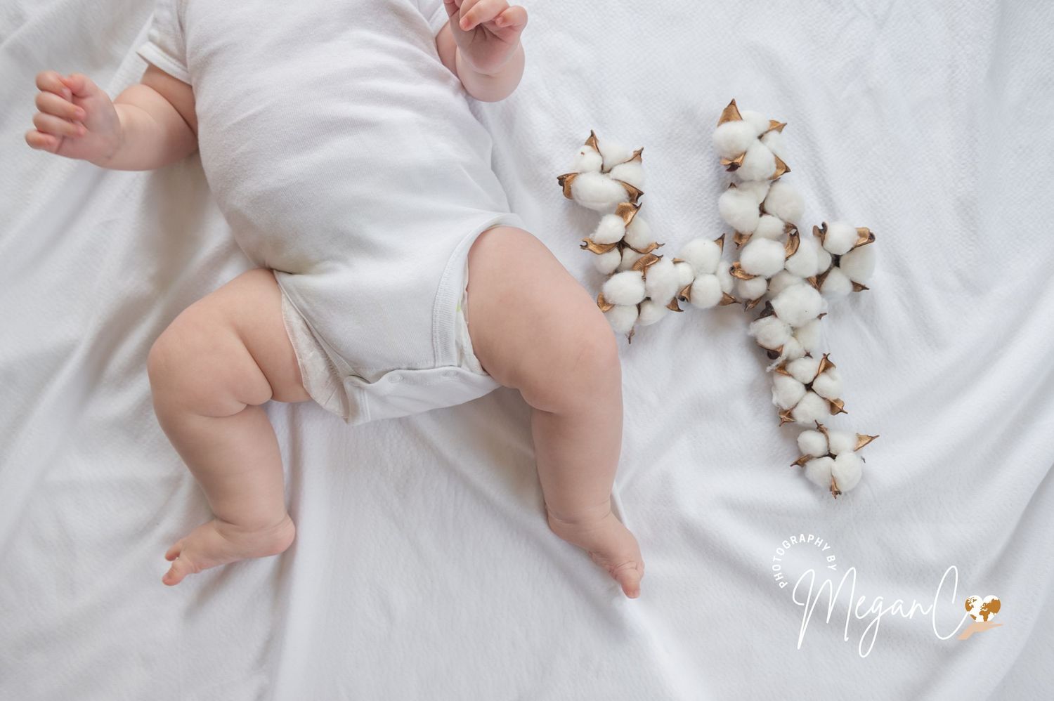 a 4 month old baby photograph