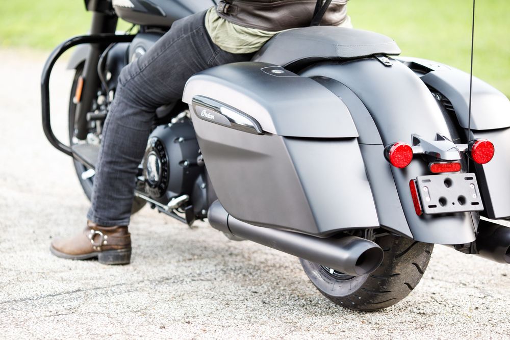 Commercial photo Indian Motorcycle for Progressive Insurance