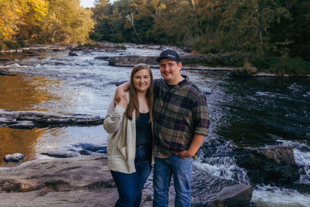 engagement photography in central wisconsin