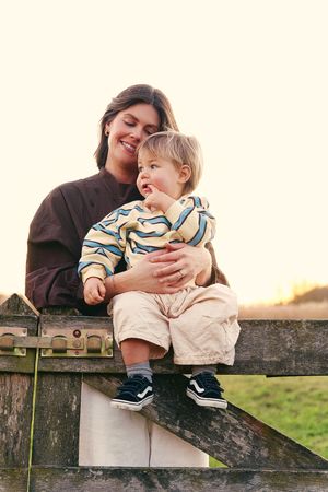 Moeder en zoon