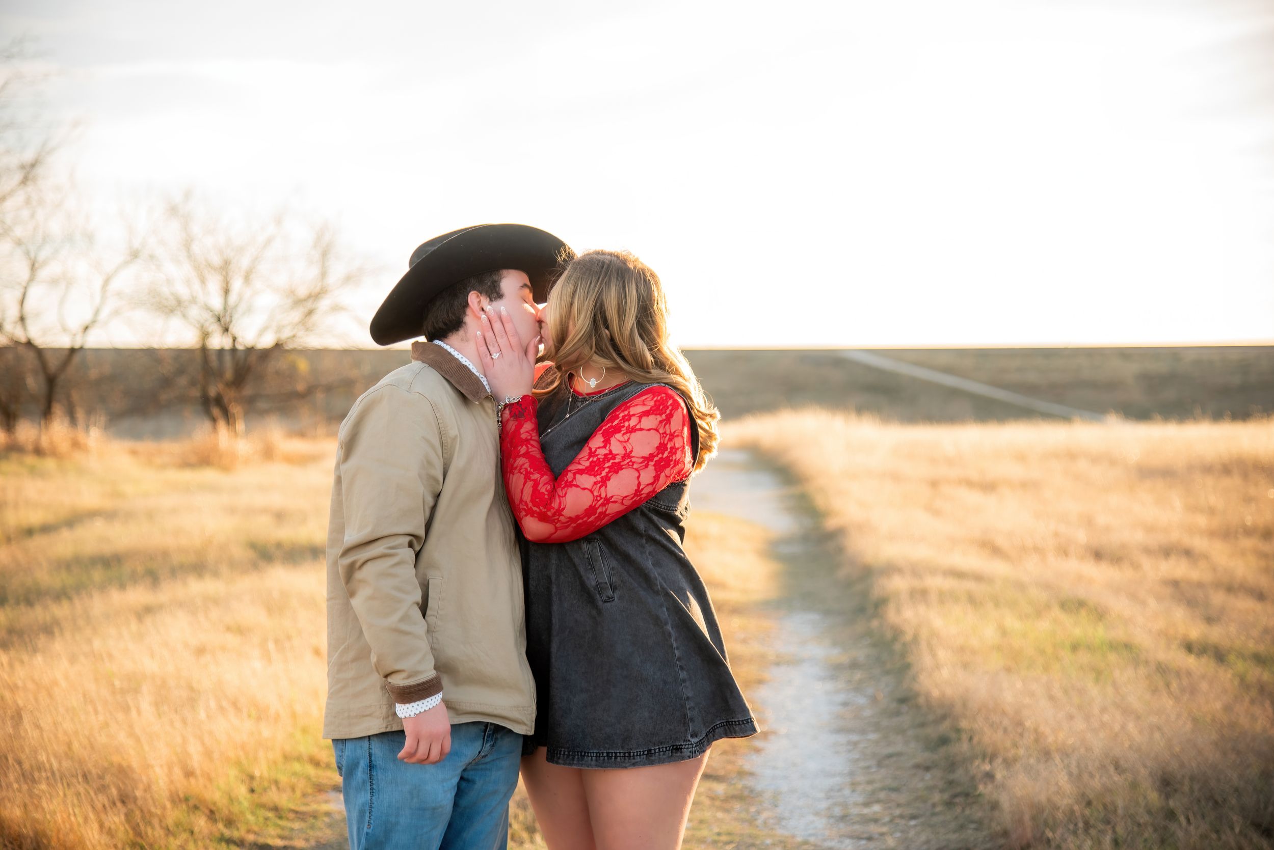 Engagement Photography Session in Waco, Texas with Natalia Burrows Photography