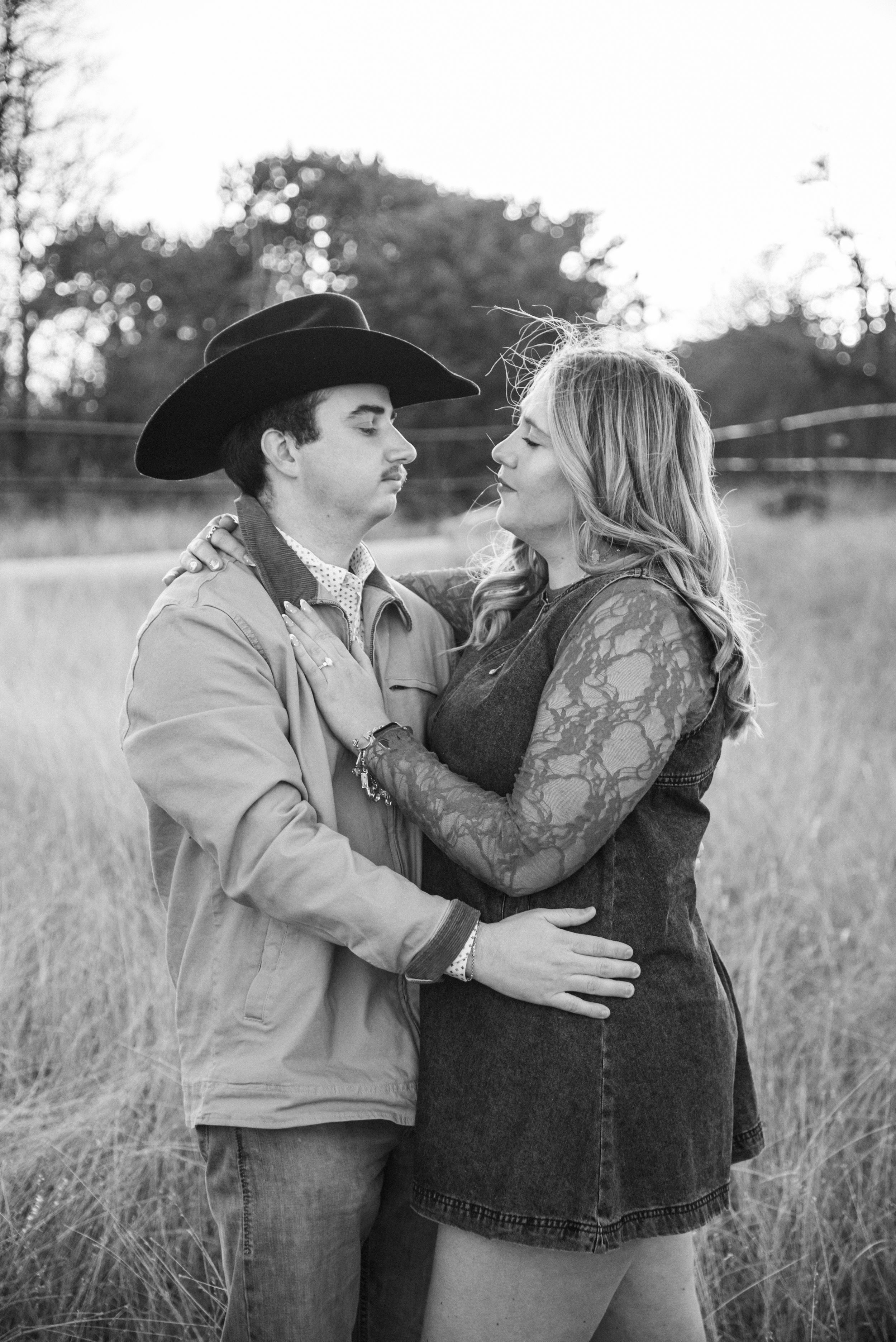 Engagement Photography Session in Waco, Texas with Natalia Burrows Photography