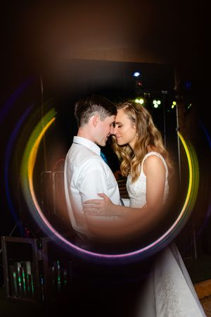 Bride Groom Wedding Reception Creative Photography