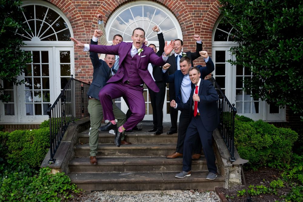 Belmont Country Club Ashburn Virginia Action Wedding Photographer