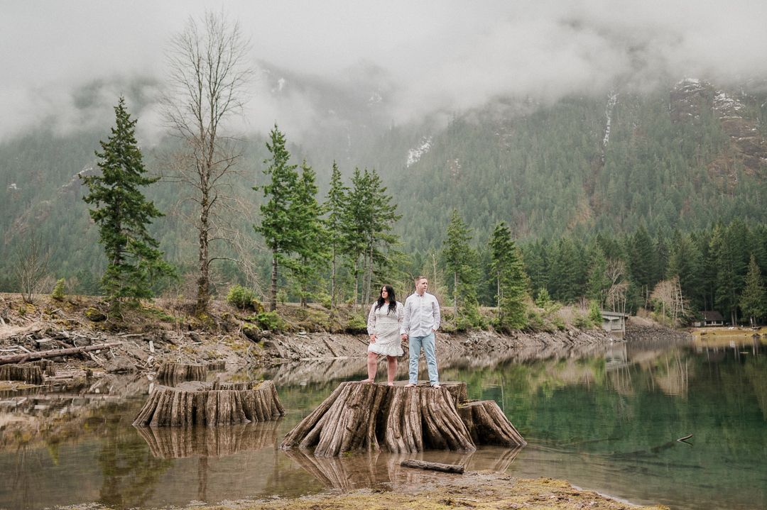 lake cushman engagement