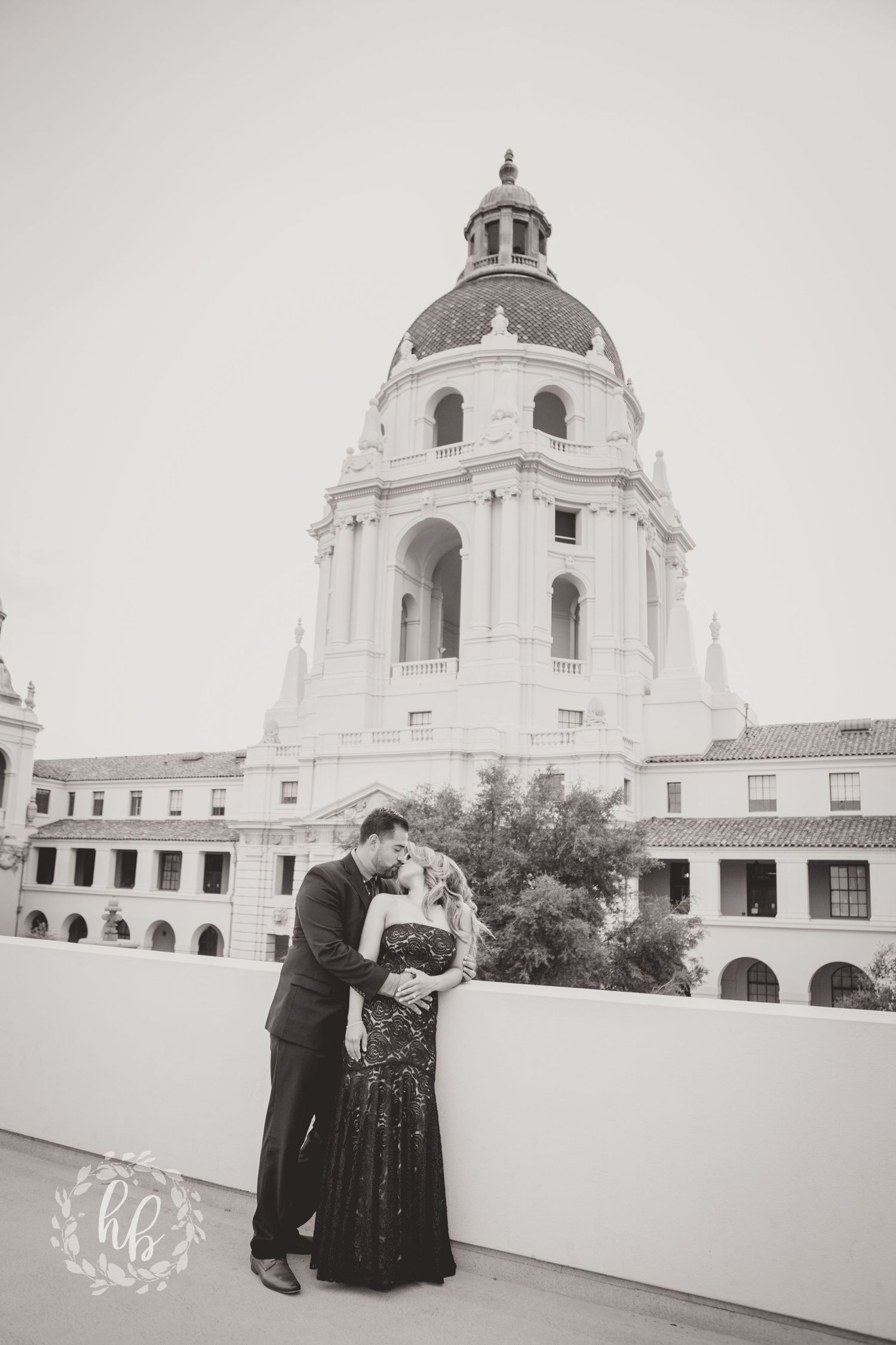 Pasadena City Hall engagement photos Pasadena photographer