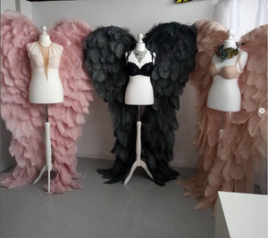 real feather angel wings, photoprop, life sized angel wings ,luxury wings