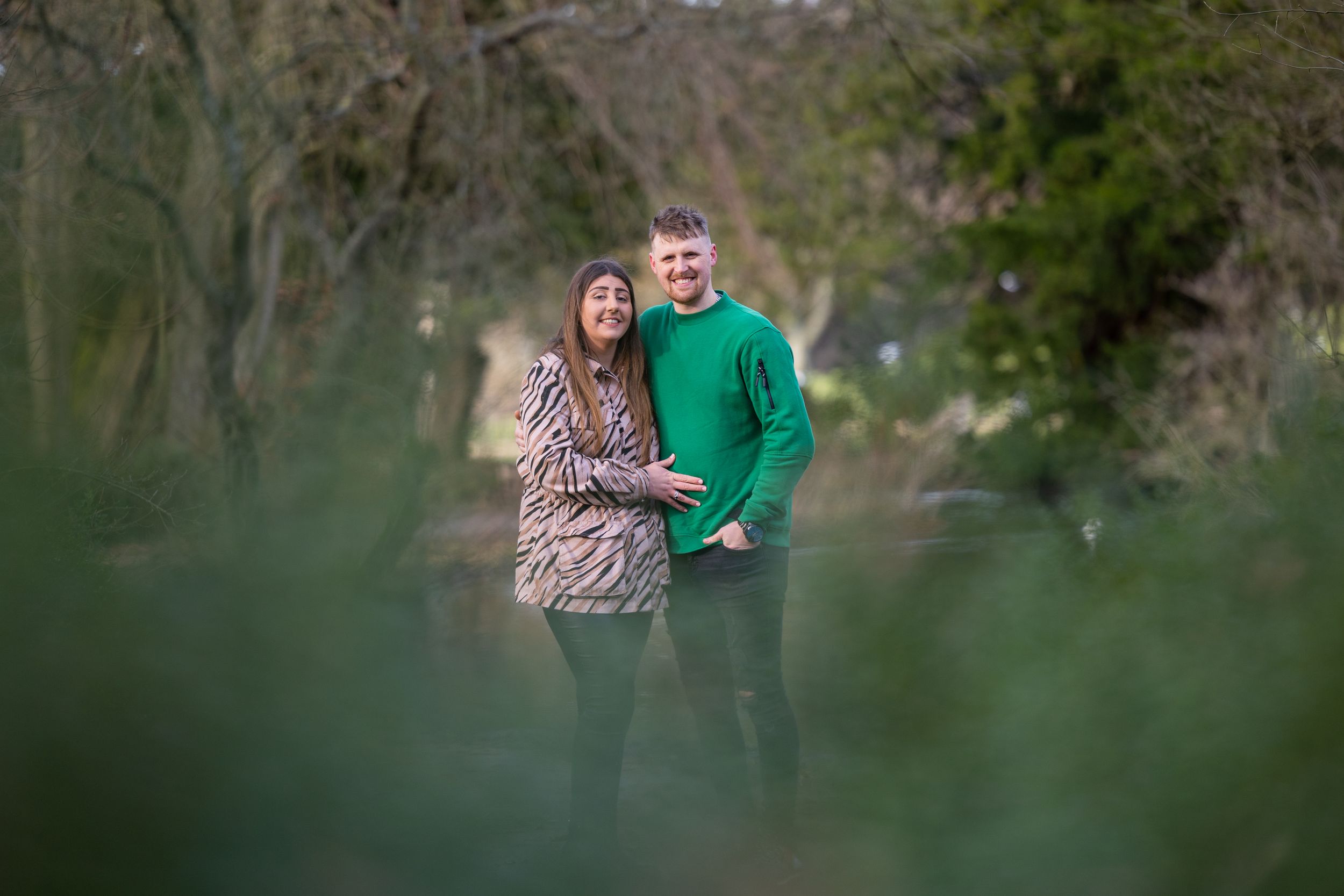 Engagement at Hardwick Park by Casual Captures Wedding Photography