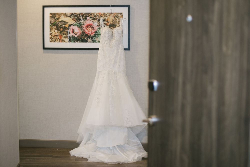 wedding dress. getting ready. cambria hotel. McAllen, Texas. Wedding photographer