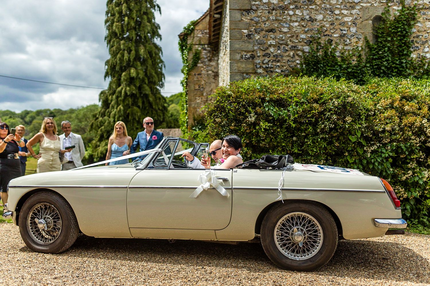 The Lost Village of Dode wedding photography in Kent