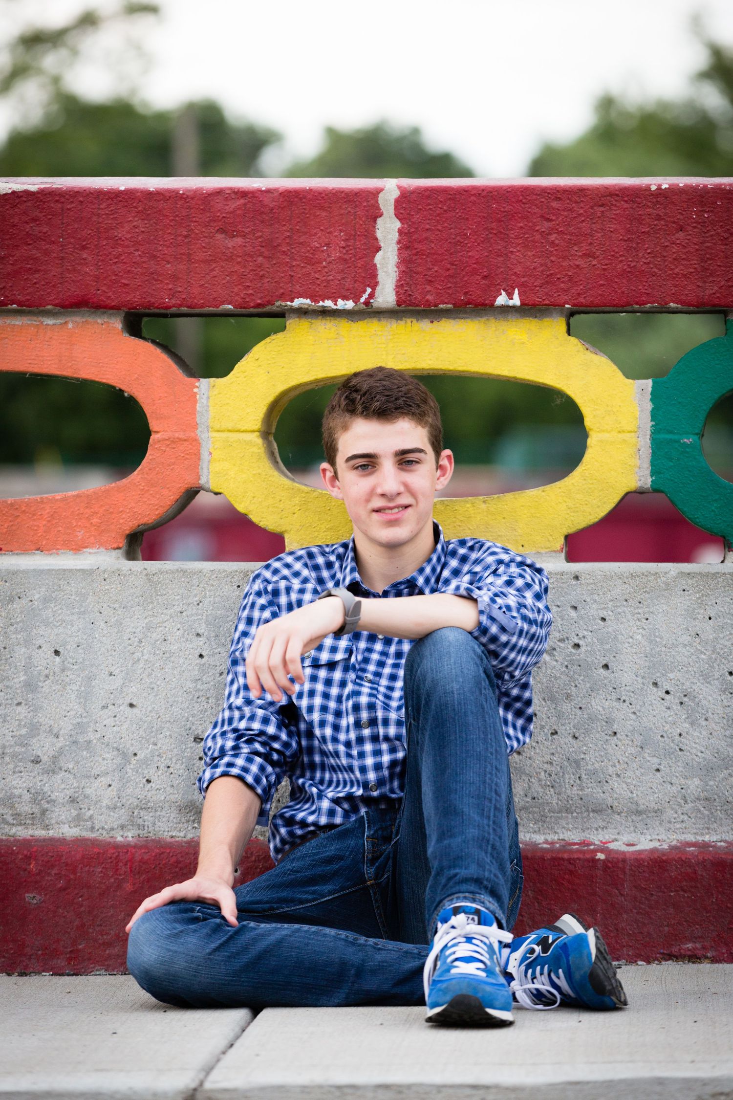 Senior shoot and pictures in Broad Ripple