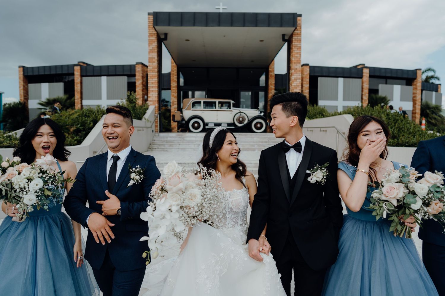 Erika and Josh's wedding photo,  photo editing by Shikita Edits