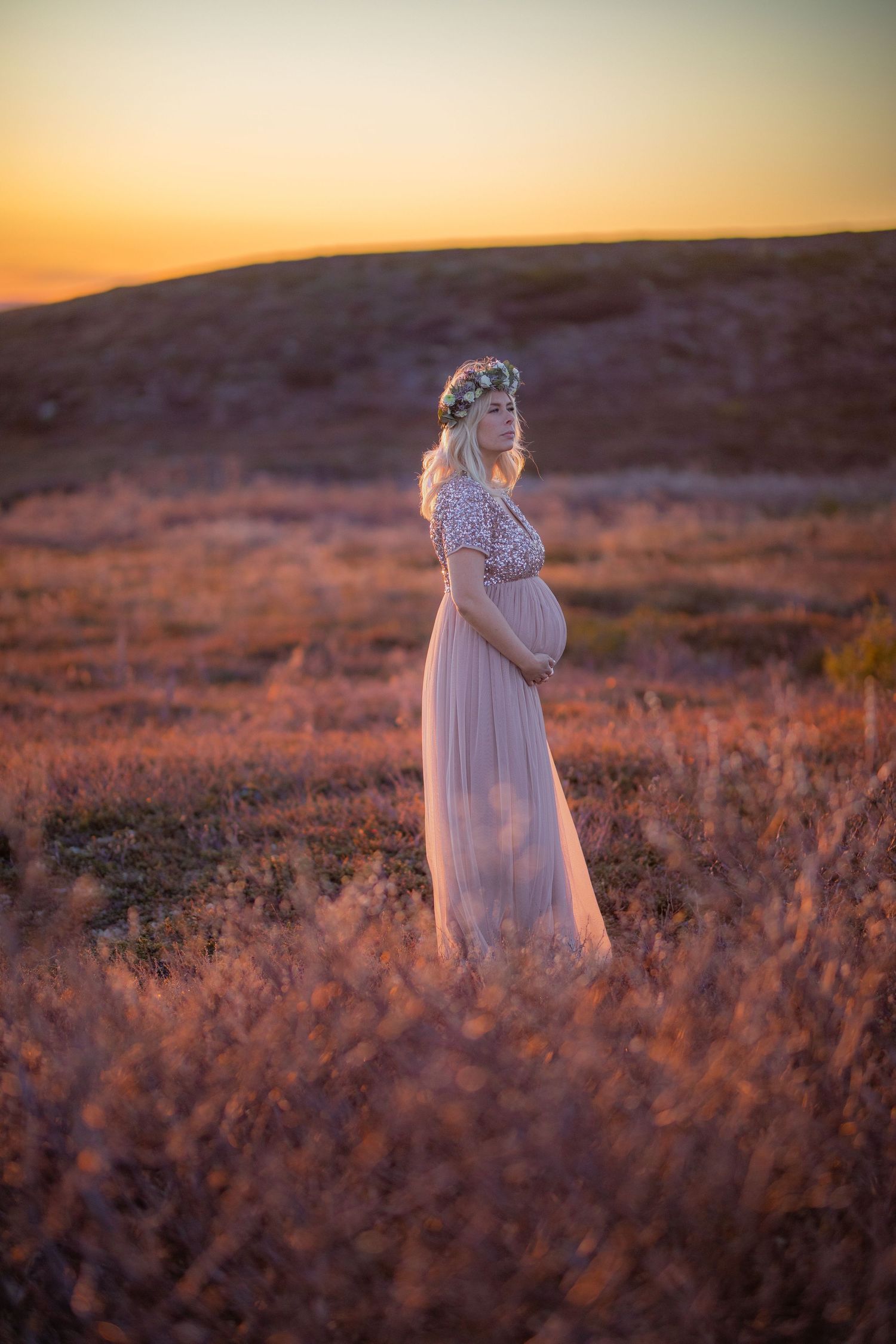 Gravidfotografering Gällivare Fotograf Norrbotten