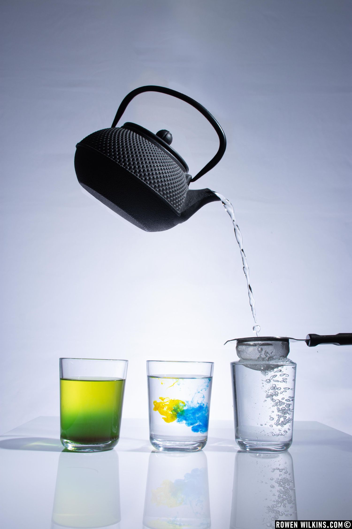 water food dye