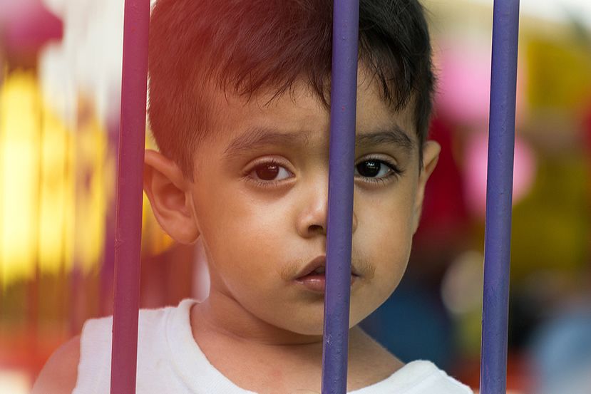 Sesion de foto en exterior de niños.