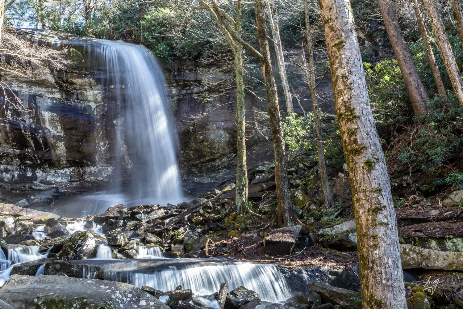Rainbow Falls, Great Smokey Mountains