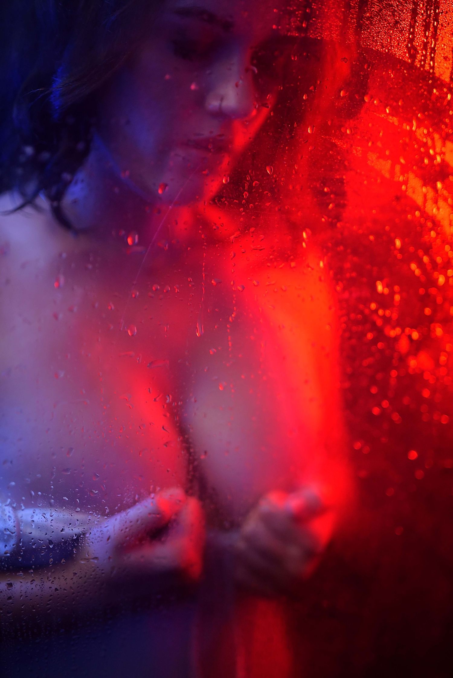 boudoir in the shower