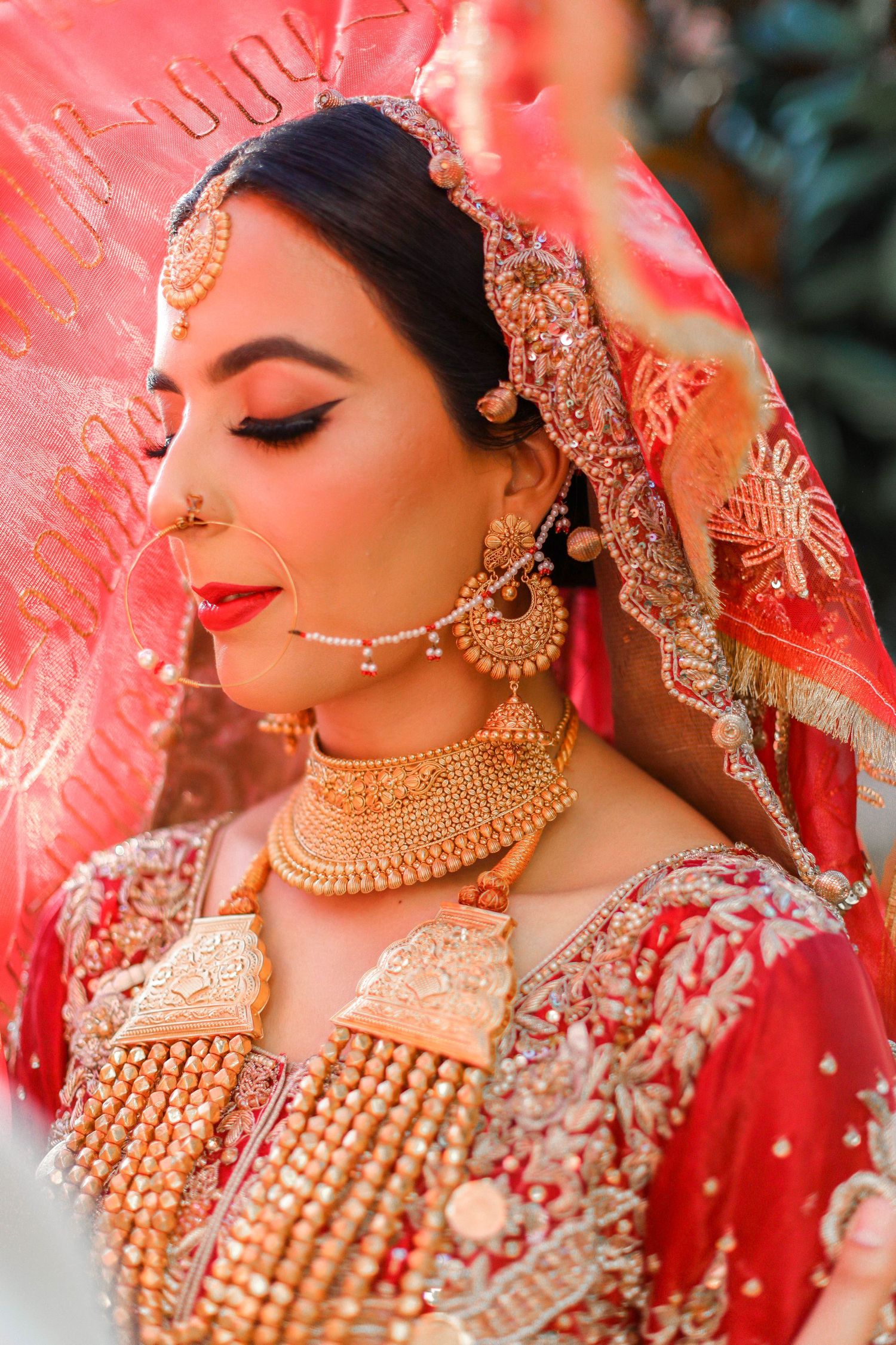 Pakistani wedding with bride and groom in Vancouver