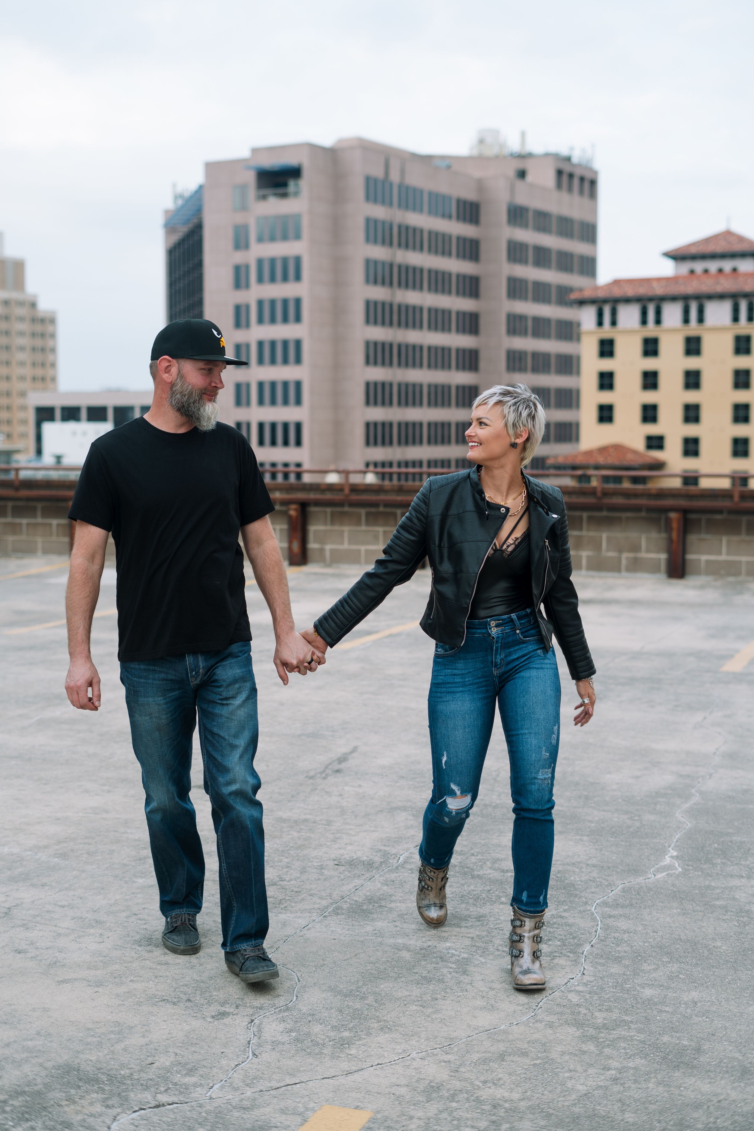 roof top engagement shoot