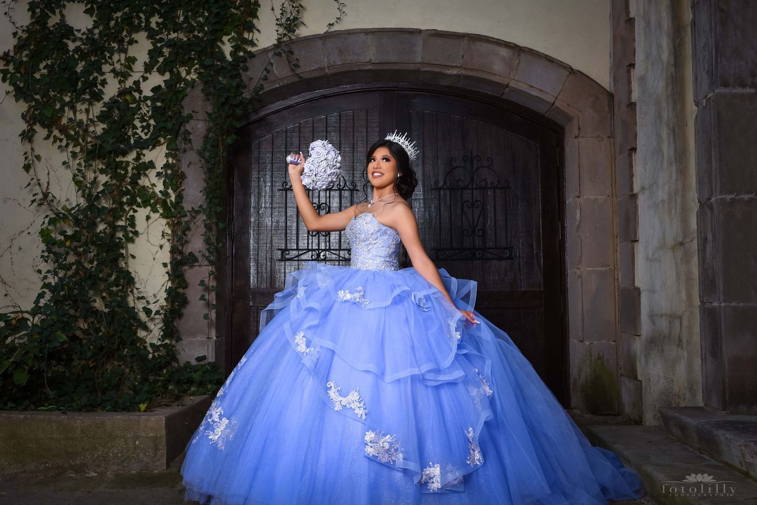 Quince Photography Package Kaley Gallery ibaby blue Quince dress dallas fort worth quinceanera photographers fotolilly