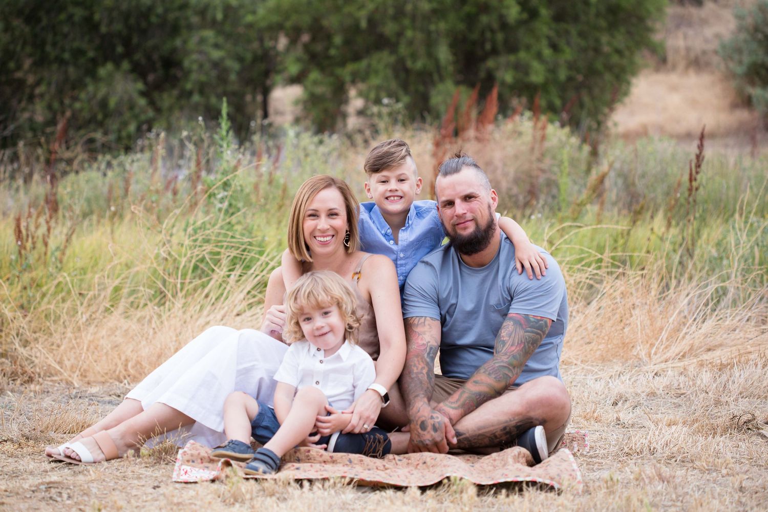sunset session, adelaide family photos, adelaide photographer