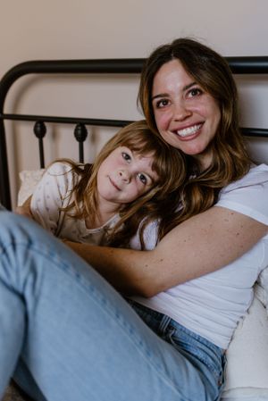 In-home family session at Strawberry Hollow AirBnb in Trenton, Ontario - Halifax Photographer