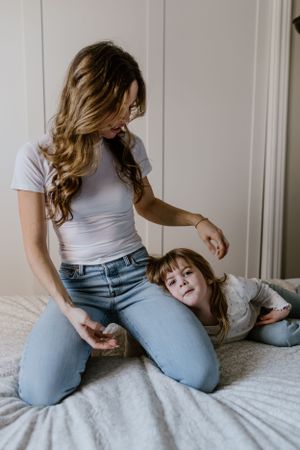 In-home family session at Strawberry Hollow AirBnb in Trenton, Ontario - Halifax Photographer