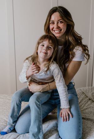 In-home family session at Strawberry Hollow AirBnb in Trenton, Ontario - Halifax Photographer