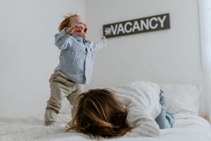 In-home family session at Strawberry Hollow AirBnb in Trenton, Ontario - Halifax Photographer