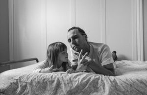 In-home family session at Strawberry Hollow AirBnb in Trenton, Ontario - Halifax Photographer