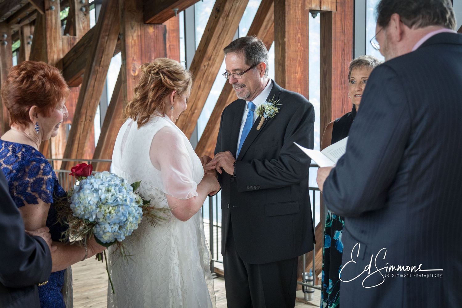 We rarely shoot weddings, but are always pleased to capture special moments for our friends.