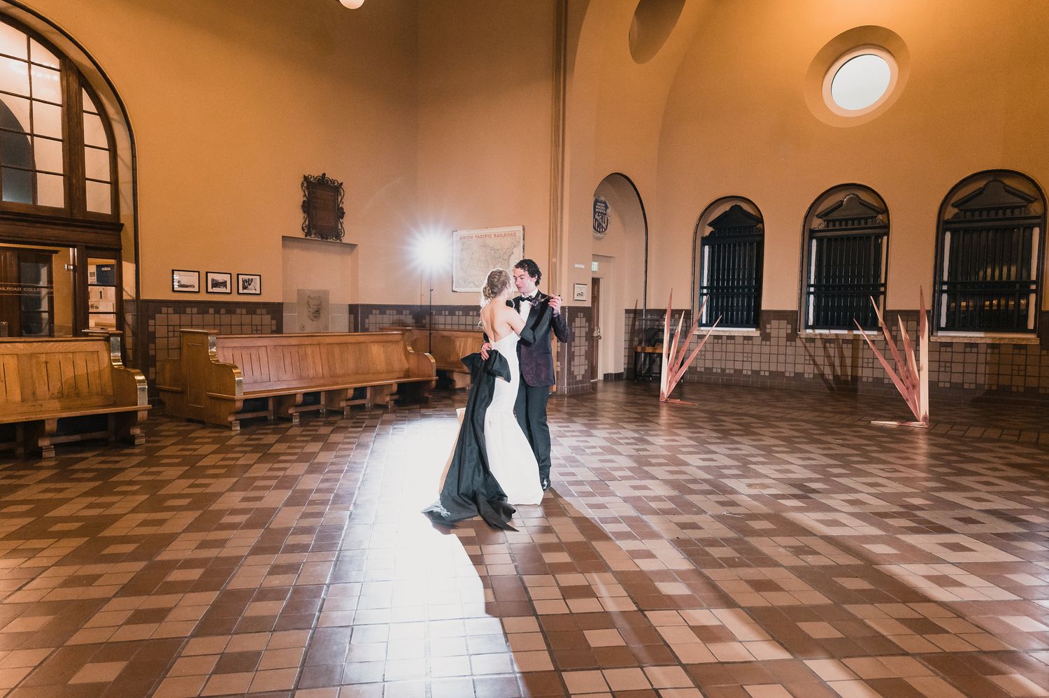 First Dance Indoor Wedding Photography
