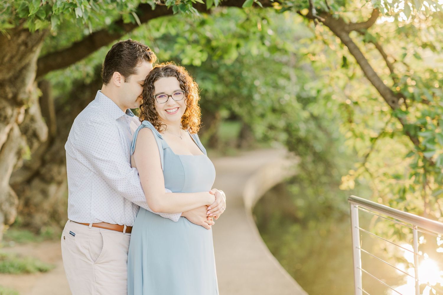 WASHINGTON DC TIDAL BASIN ENGAGEMENT PICTURES