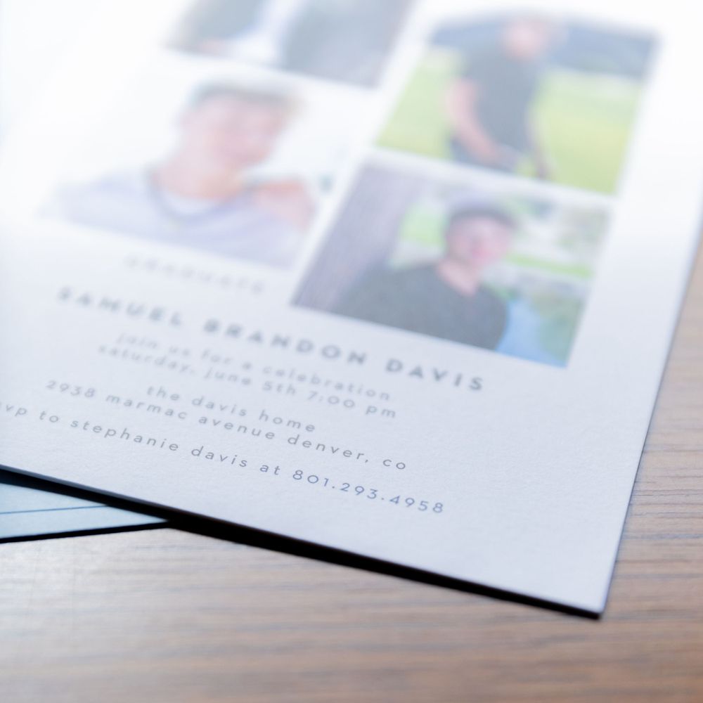 Basic Invite Grad Cards Basic Invite for Graduation Cards - Palm Springs Senior Portrait ...