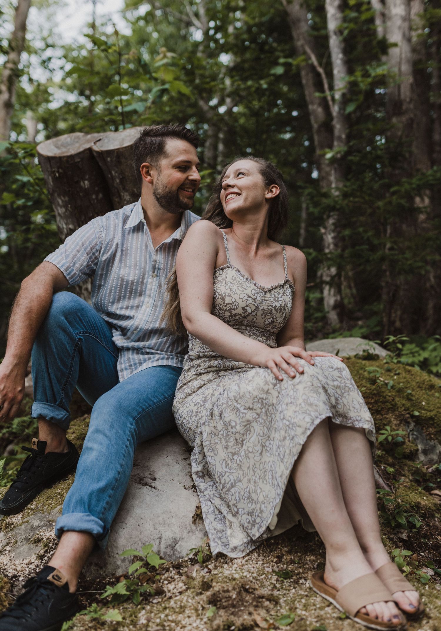 Engagement session at Cole Harbour Heritage Park in Cole Harbour, Halifax Nova Scotia