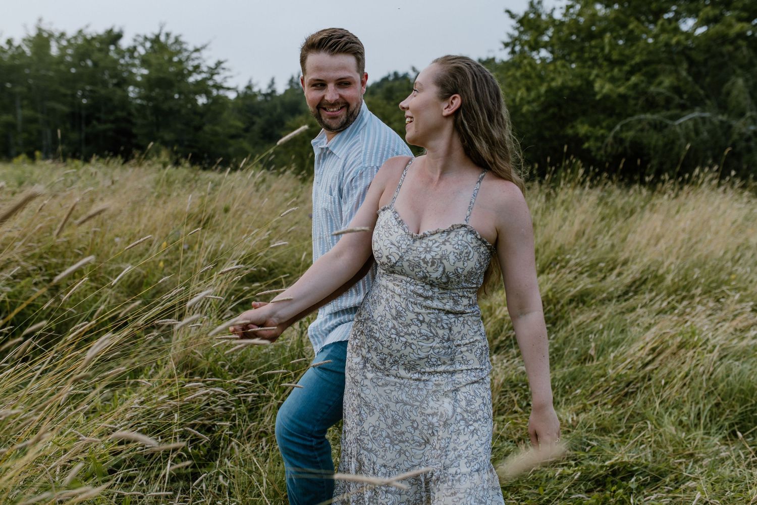 Engagement session at Cole Harbour Heritage Park in Cole Harbour, Halifax Nova Scotia