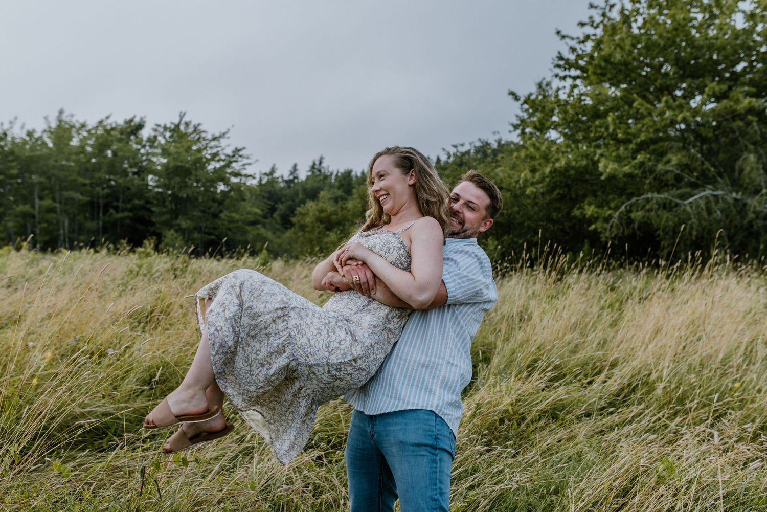 Engagement session at Cole Harbour Heritage Park in Cole Harbour, Halifax Nova Scotia