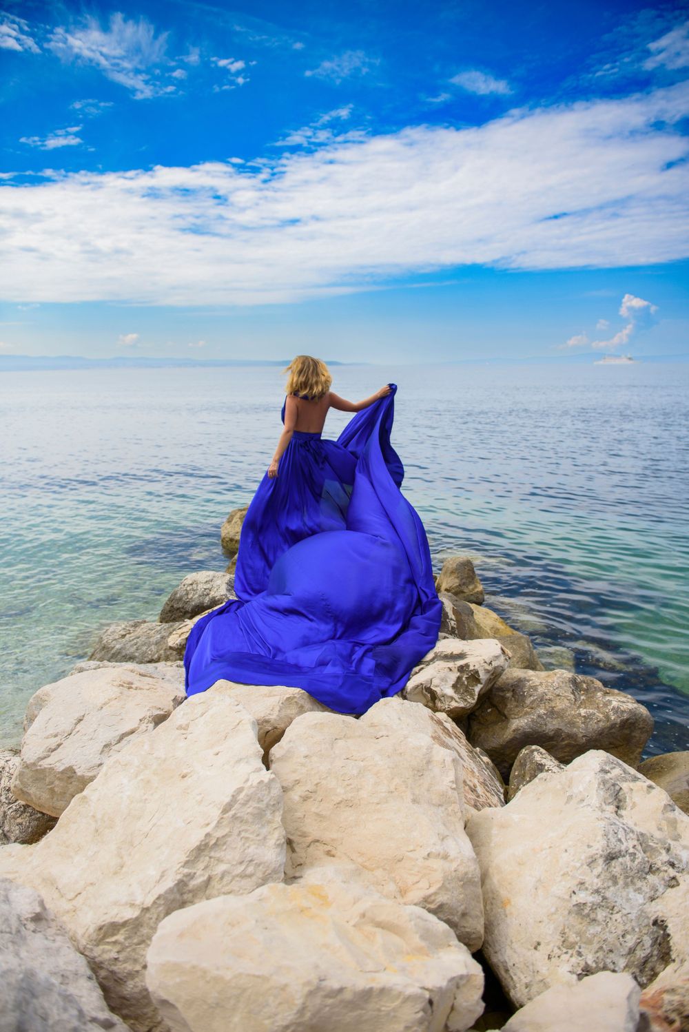 Flying Dress photosession in Split, Croatia