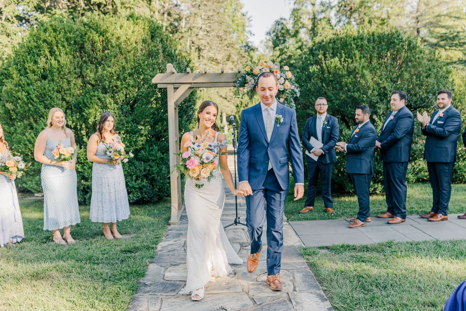 RUST MANOR HOUSE LEESBURG VIRGINIA WEDDING PICTURES CEREMONY