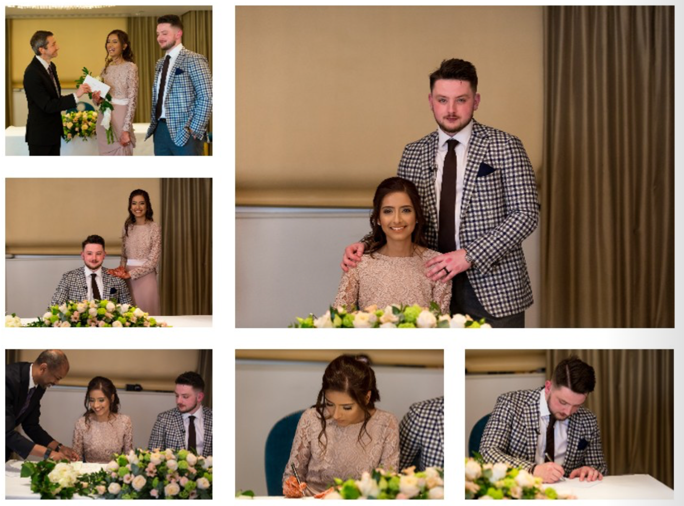 The Dorchester Hotel, London, Civil Wedding Ceremony
