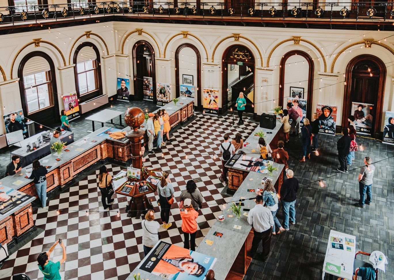 A overview look at a special event in Portland, Maine.