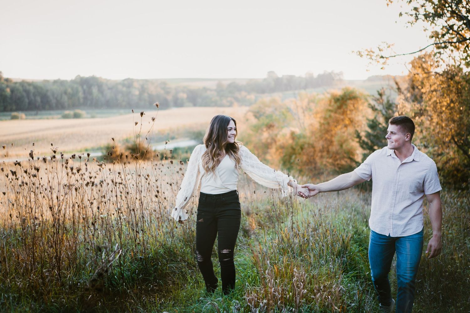 scenic engagement photoshoot