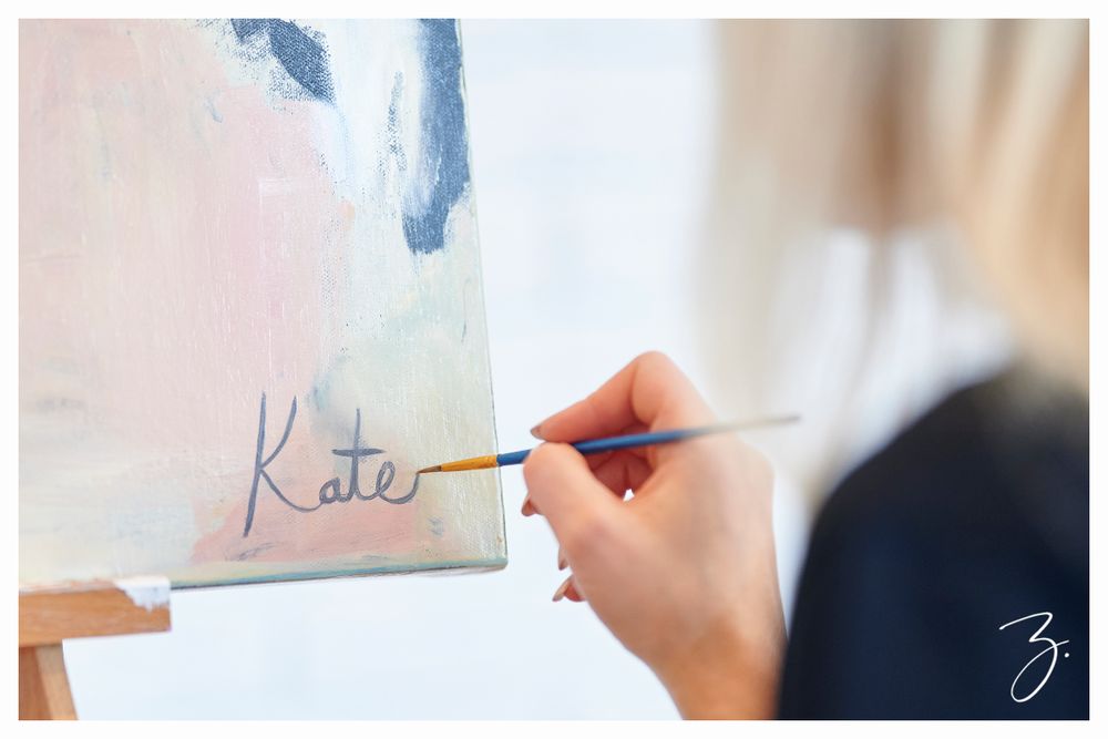 Branding Session for artist Kate Baldock of Fargo, North Dakota