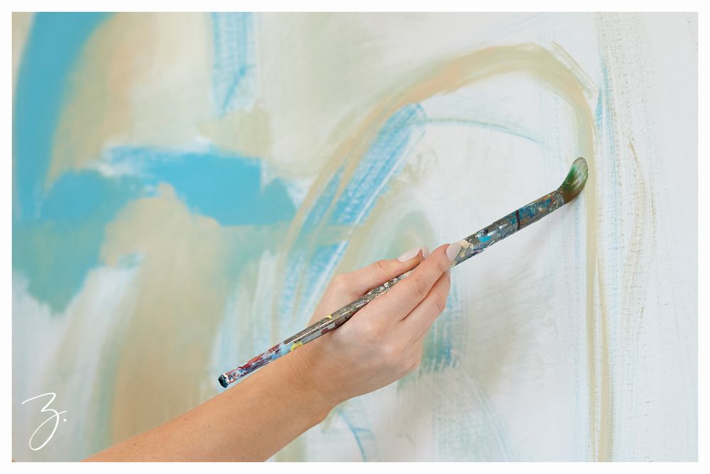 Branding Session for artist Kate Baldock of Fargo, North Dakota