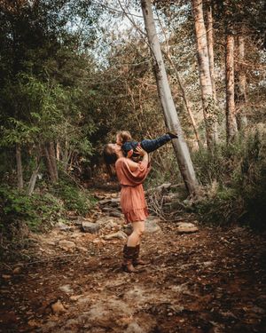unposed natural family photographer, high desert Southern California family photographer kid portraits